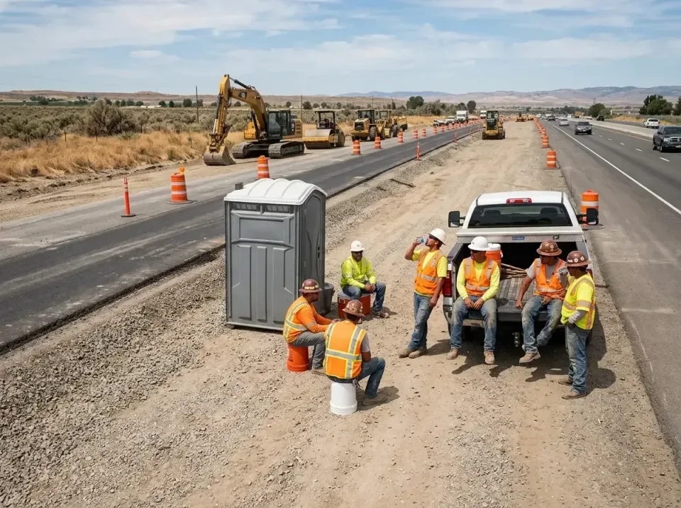 highway-road-construction-crew-007 — frequently asked questions, Porta Potty and Restroom Rentals in Andover, KS